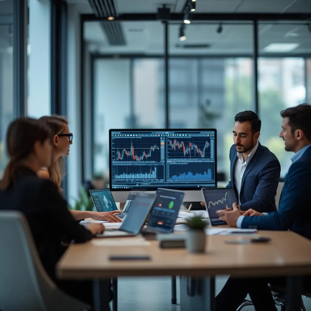 Equipo de consultores financieros en Buenos Aires
